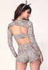 4pcs Exclusive Pin-up Sexy Cheetah Halloween Costume